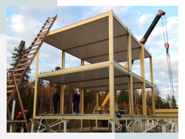 Строительство модульных здания Усть-Лабинск