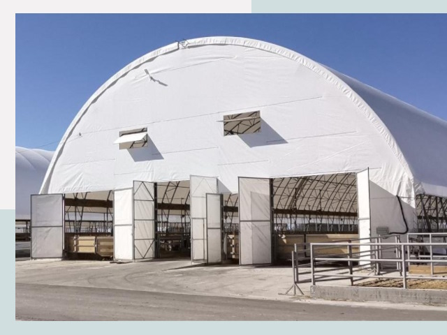 Тентовые ангары по цене 613 руб. в Усть-Лабинск