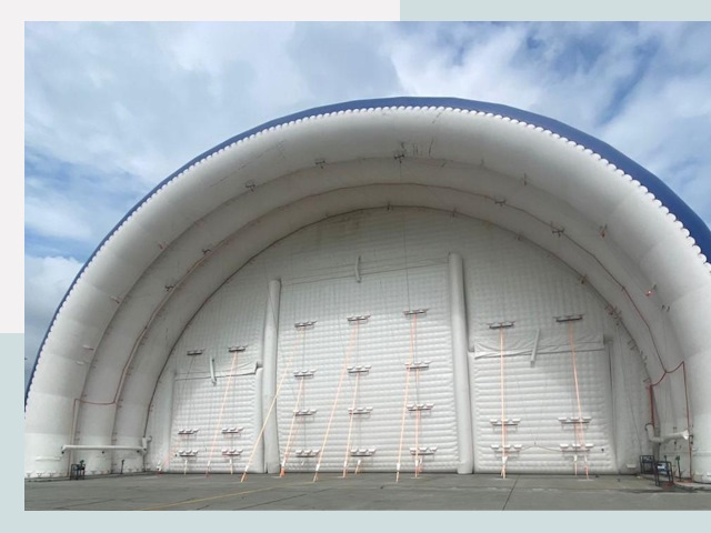 Пневмокаркасные ангары от СтальСтрой-Улб по цене от 613 руб.