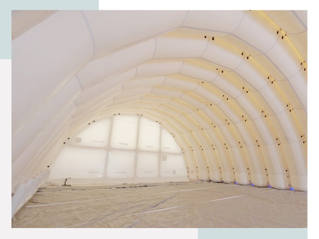 Пневмокаркасные ангары в Устях-Лабинске