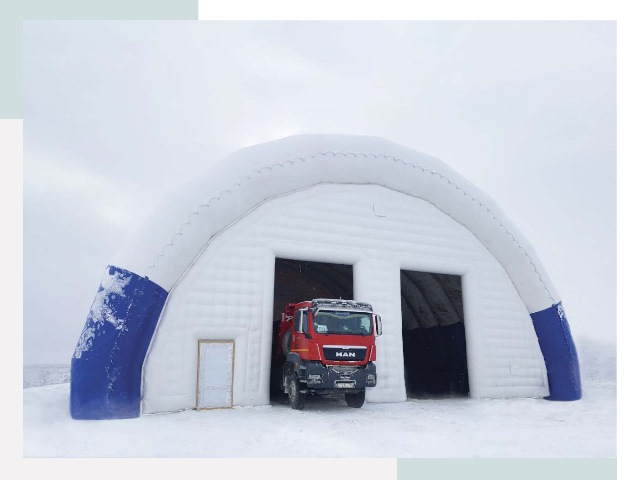 Мобильные ангары в Устях-Лабинске