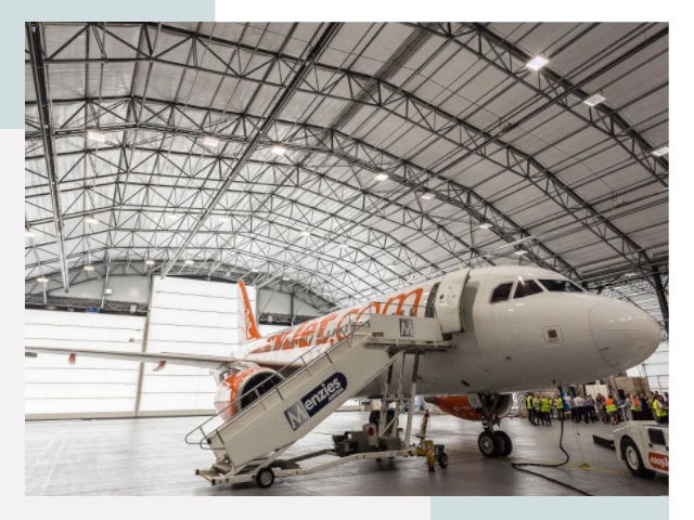 Авиационные ангары в Устях-Лабинске