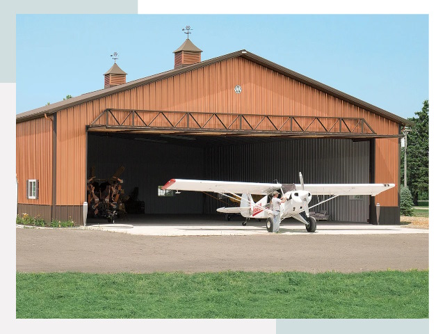 Ангары для самолетов в Устях-Лабинске