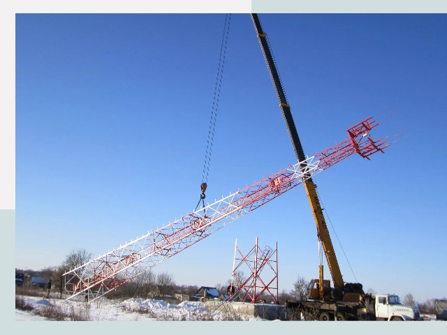 Строительство башен связи в Устях-Лабинске от 613 руб.