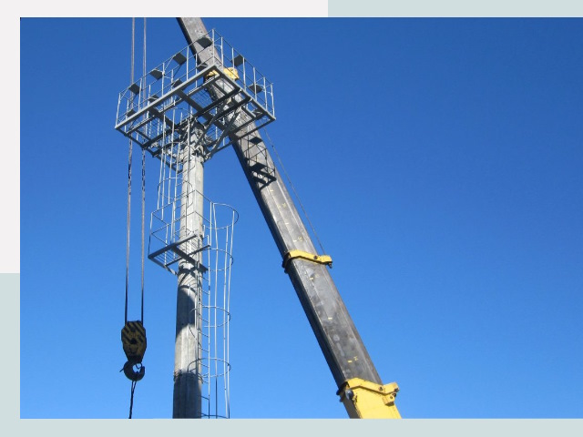 Монтаж осветительных мачт в Усть-Лабинск от 613 руб.