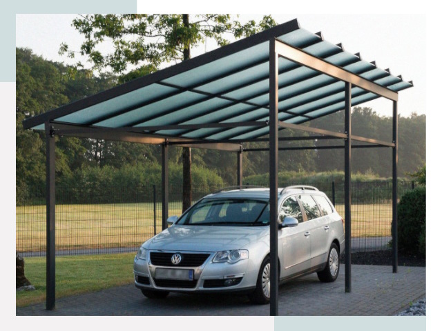 Навесы для автомобилей в Устях-Лабинске