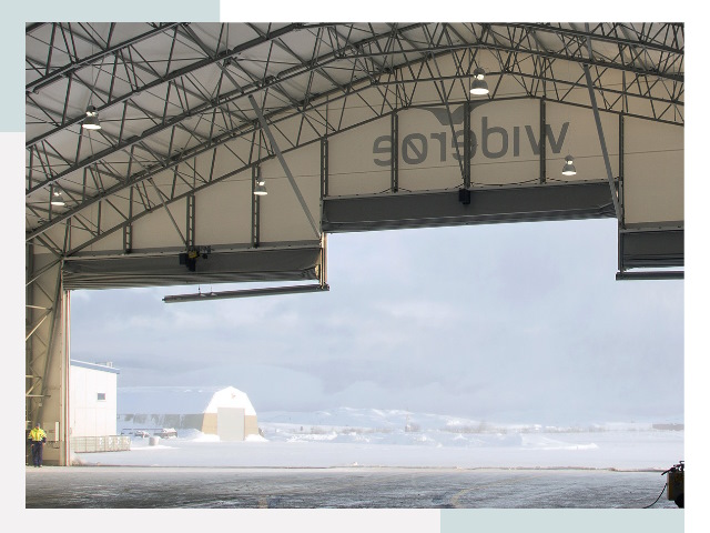 Ворота для ангаров в Устях-Лабинске