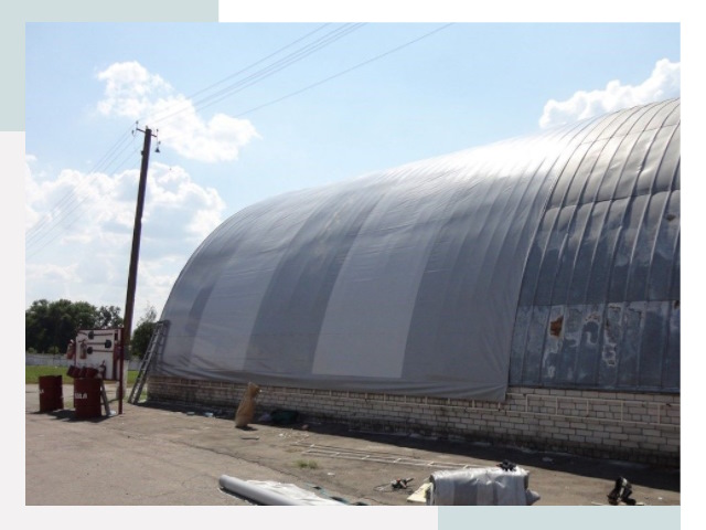 Ремонт ангаров в Устях-Лабинске