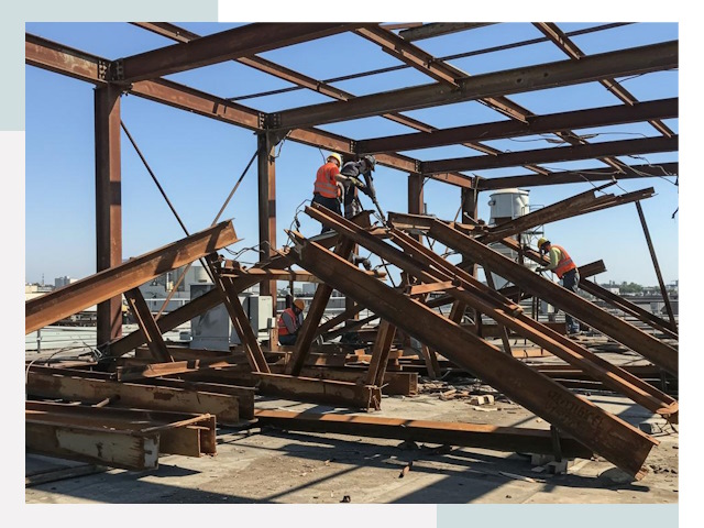 Демонтаж металлоконструкций в Устях-Лабинске от 613 руб.