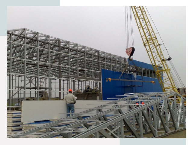 Монтаж ангаров в Устях-Лабинске