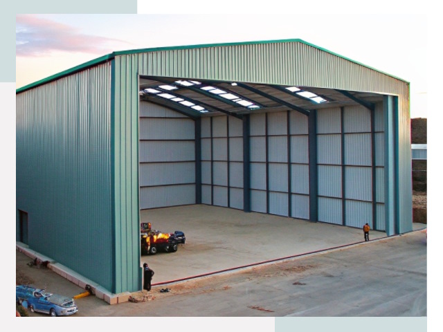 Строительство ангаров в Устях-Лабинске