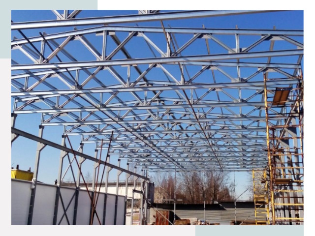 Металлокаркасы для складов в Устях-Лабинске