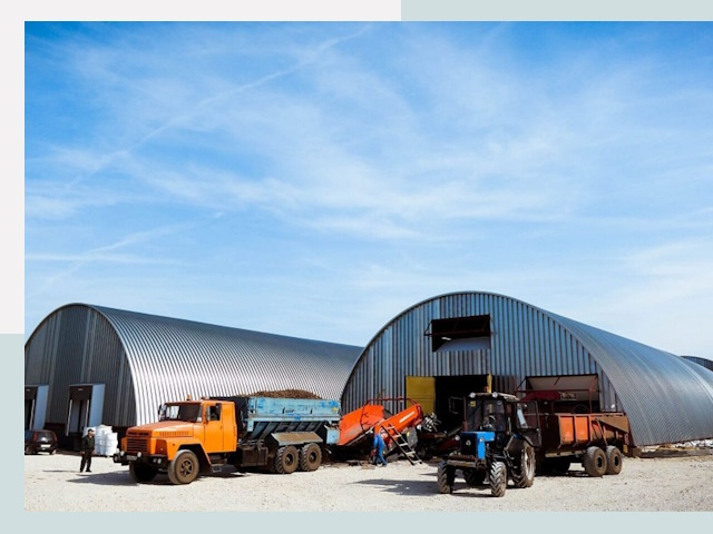 Ангары для спецтехники в Устях-Лабинске