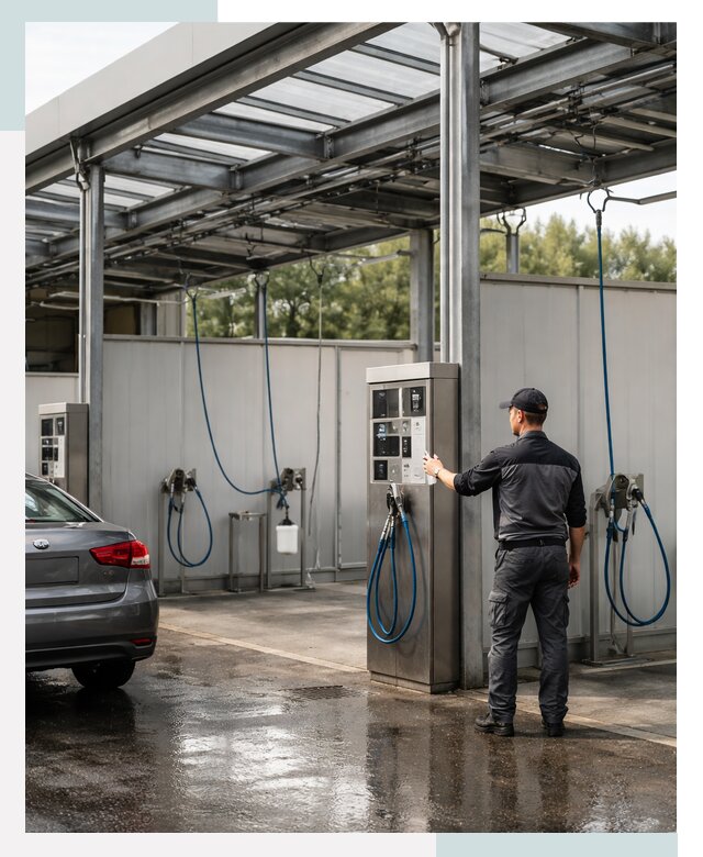 Автомойка самообслуживания в Устях-Лабинске от 664040 р. | СтальСтрой-Улб